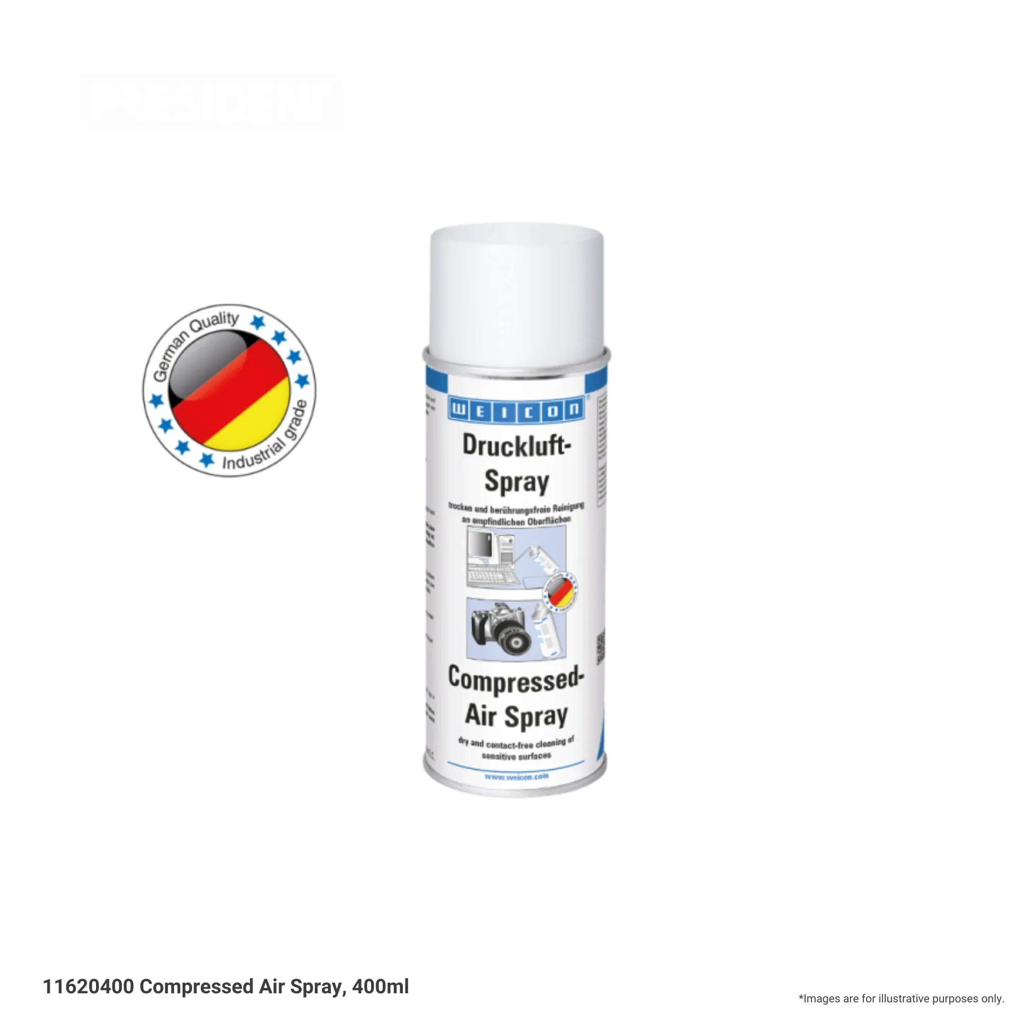 Compressed Air Spray, 400ml