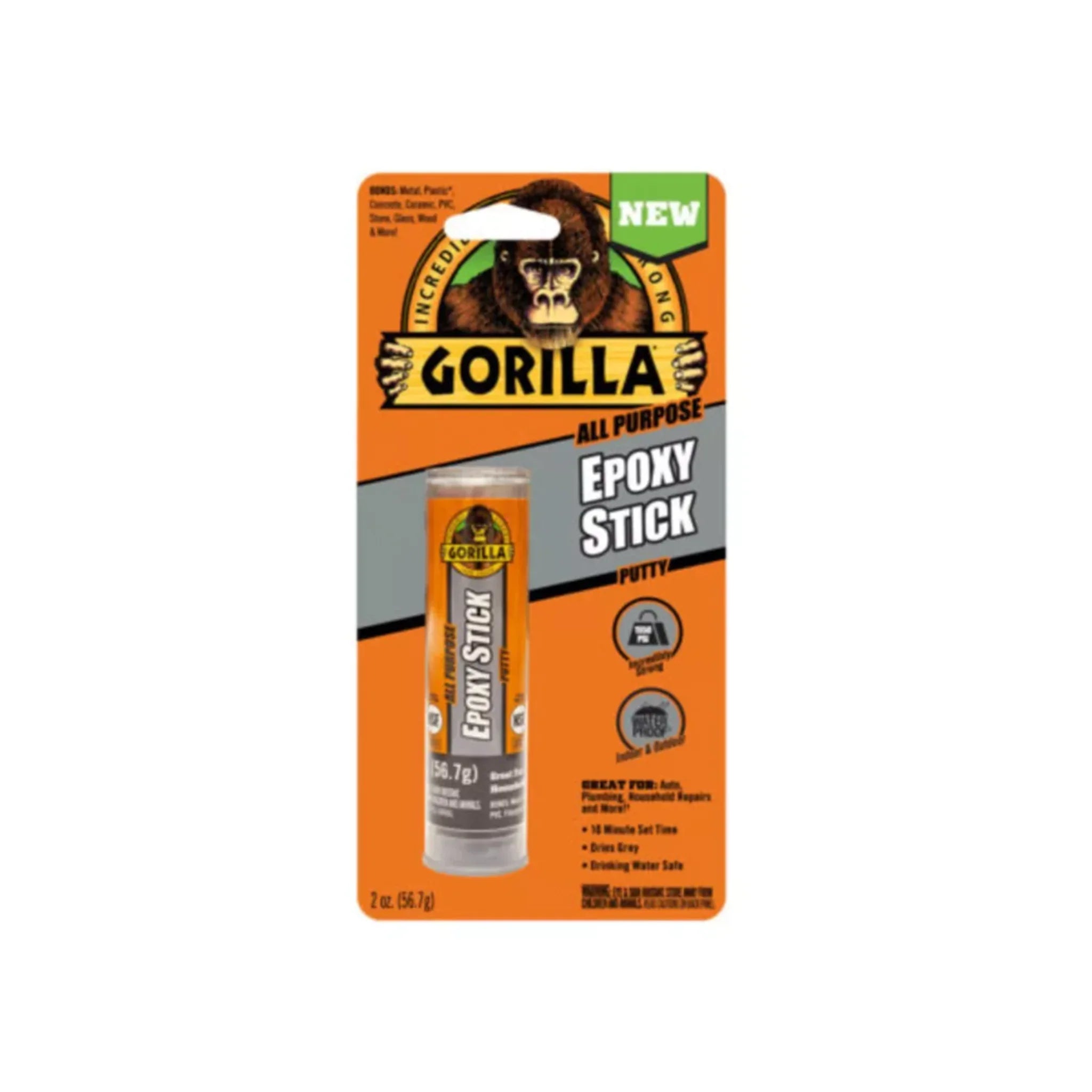 GORILLA Epoxy Putty, Stick Form