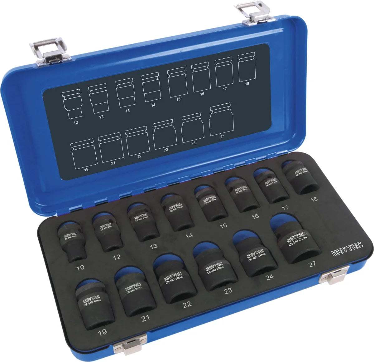 1/2" Drive Impact Socket Set, 14 Pieces