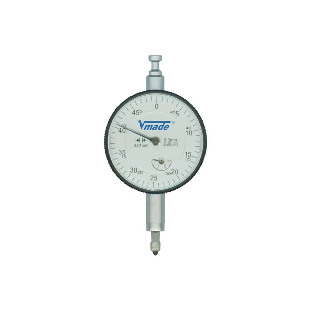 Small Dial Indicator, 0-5 x 0.01mm