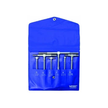 Telescopic Gauges, 8-150mm, 6 pieces