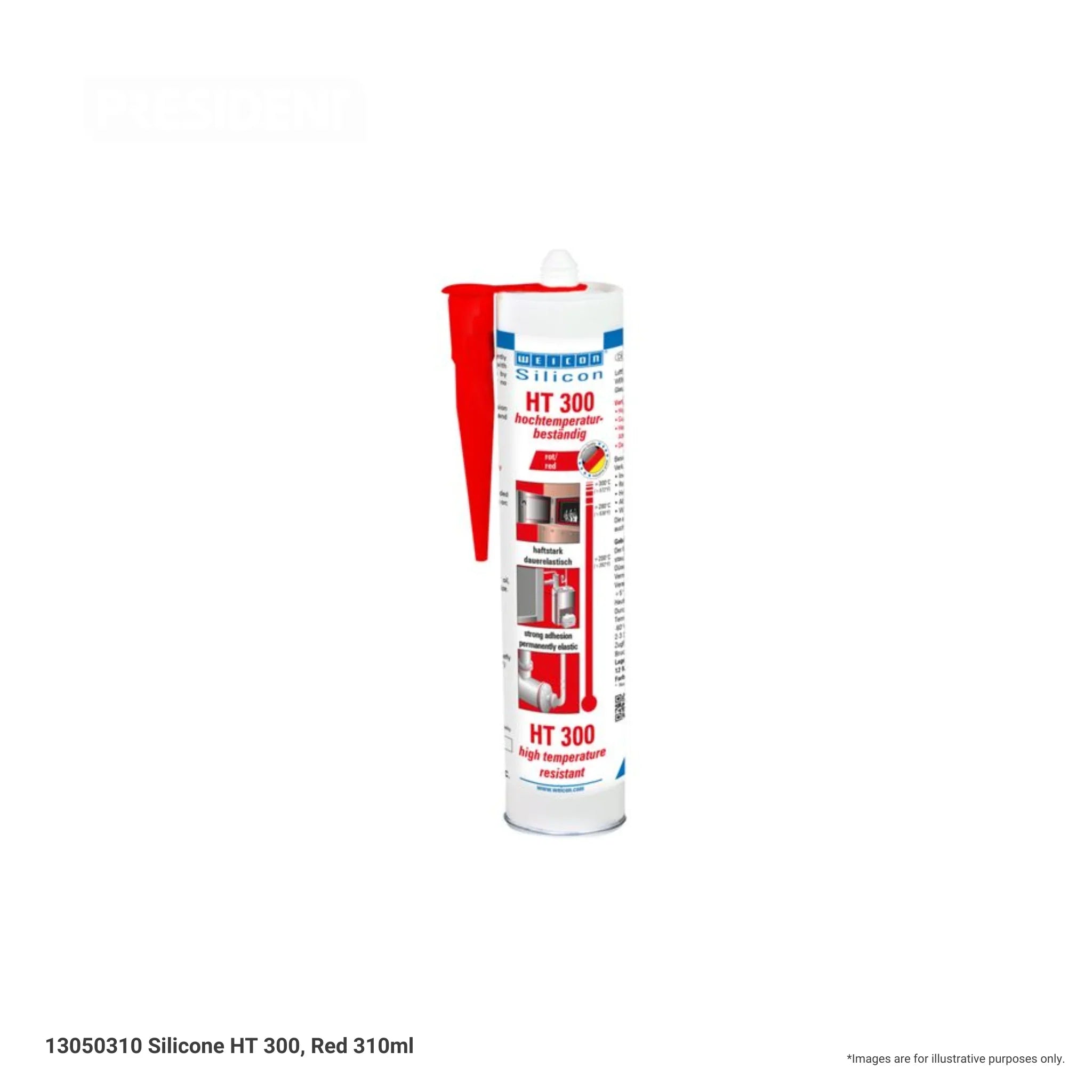 Silicone haute température, 310 ml