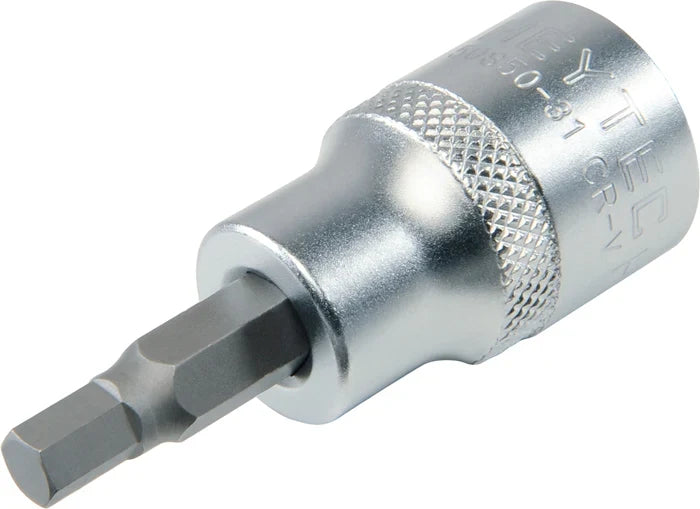 Screwdriver Socket Hex, 1/2" Drive