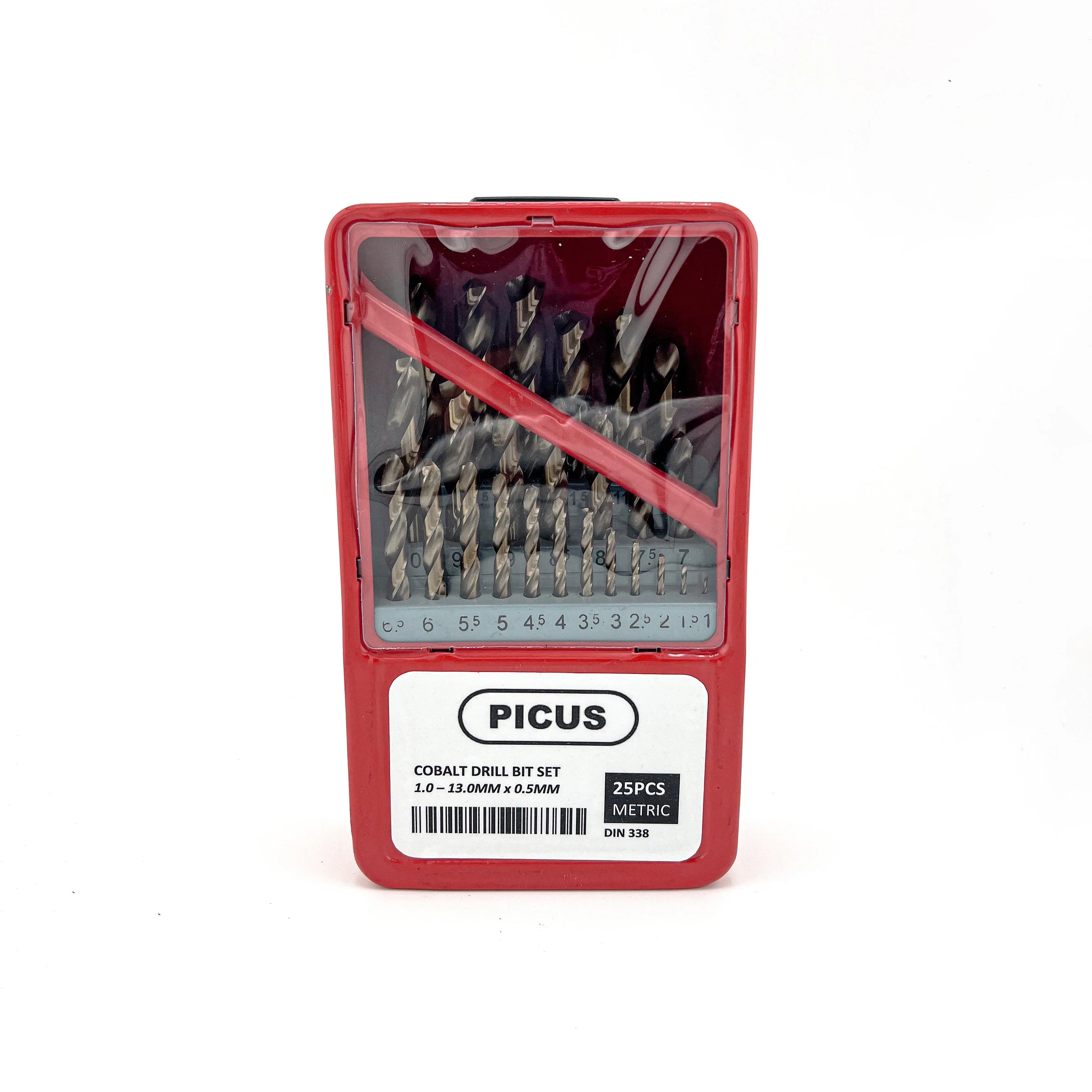 PICUS Cobalt Drill Bit Sets, 19/25pcs