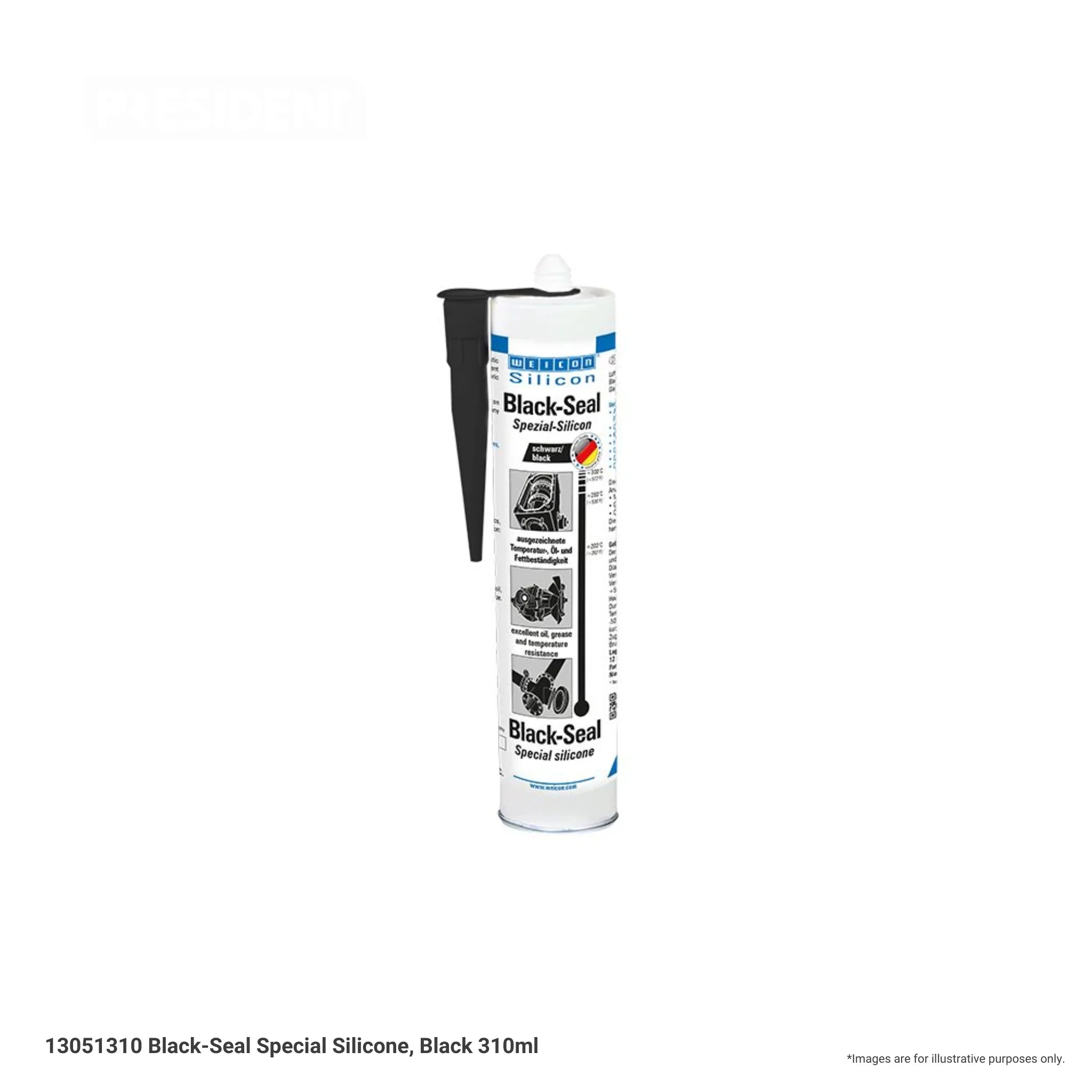 Silicone haute température, 310 ml