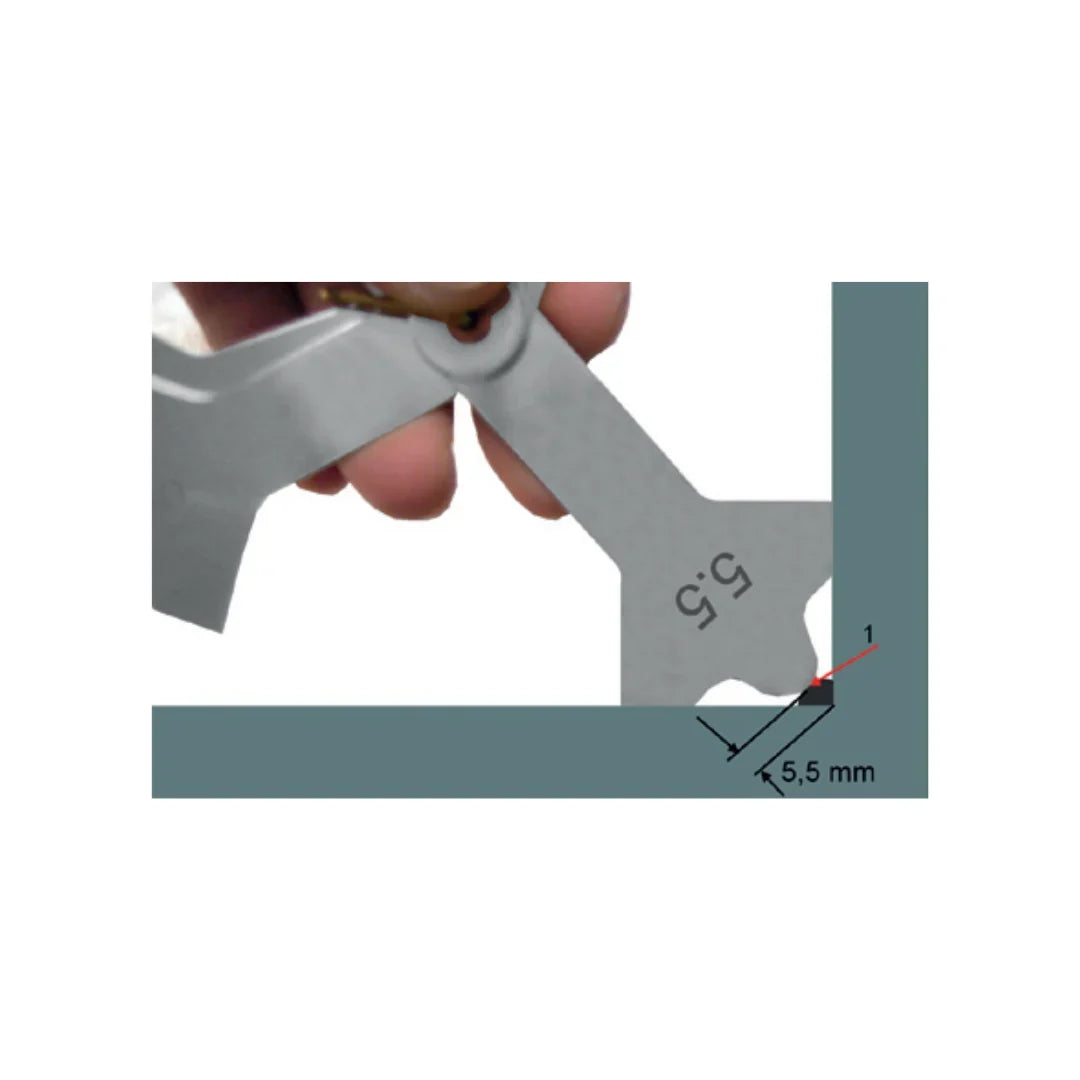 Welding Seam Gauge, 3-12 mm
