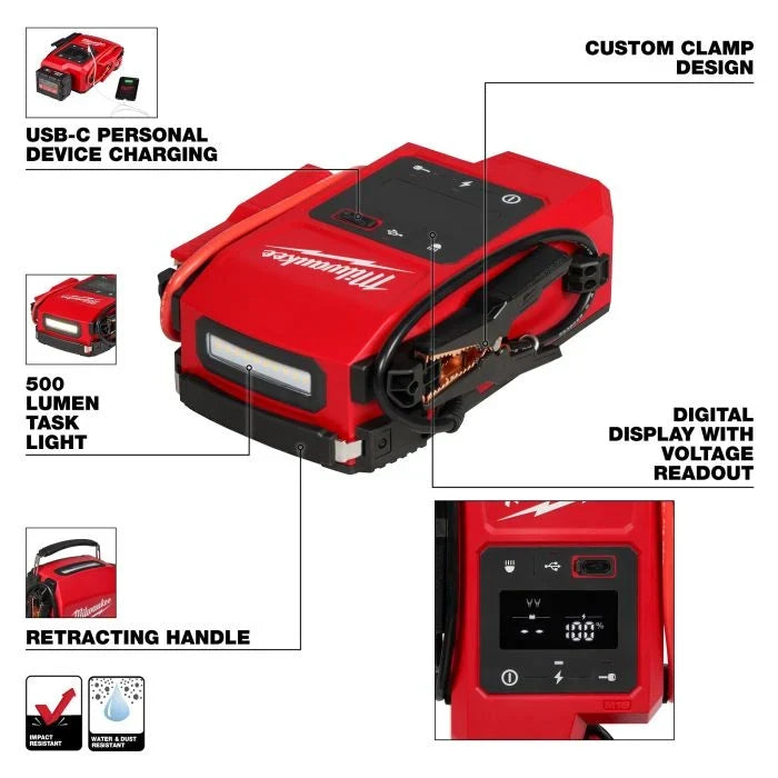 Jump Starter 2,000 A, Cordless
