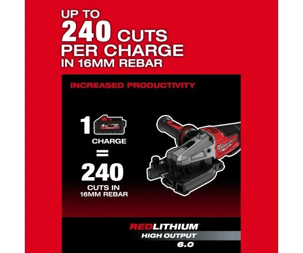 Milwaukee M18 FUEL Cordless Rebar Cutter (Up to 32 mm / #10) – M18 FRBCO