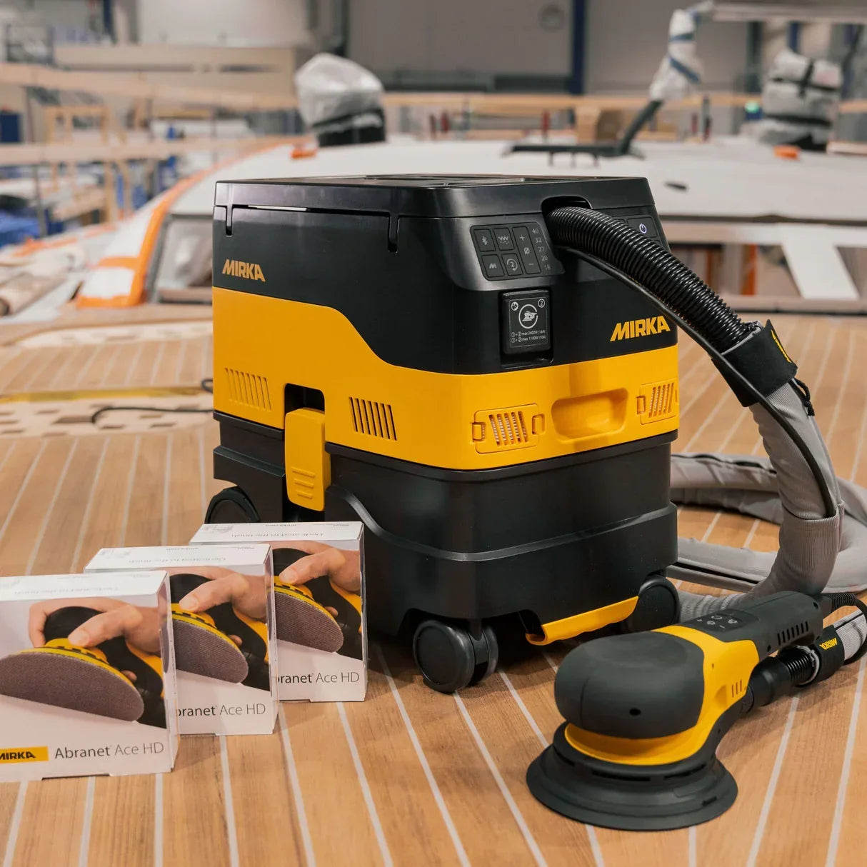 Aspirateur de classe M avec nettoyage automatique du filtre
