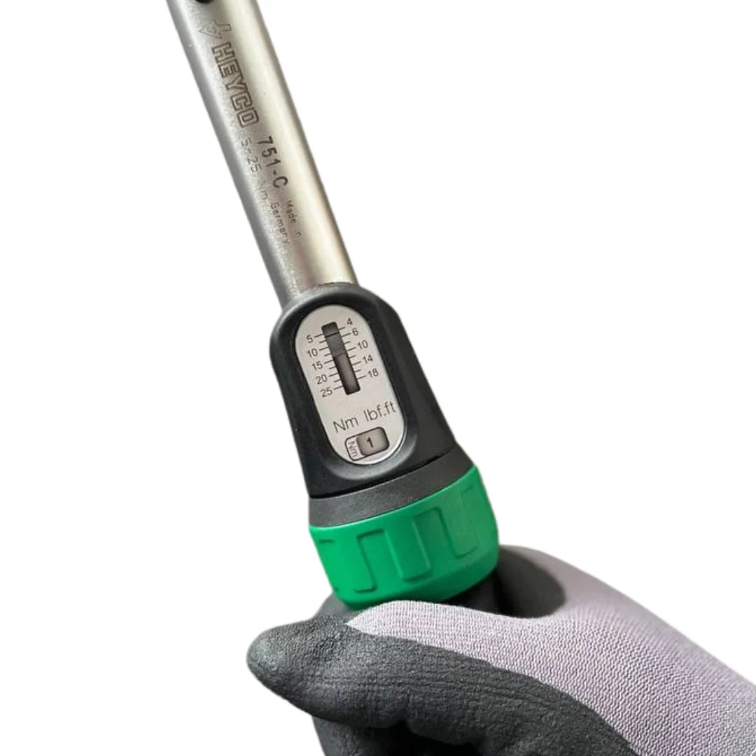 Dual Scale Torque Wrench with Reversible Ratchet, Nm, ft/lbs