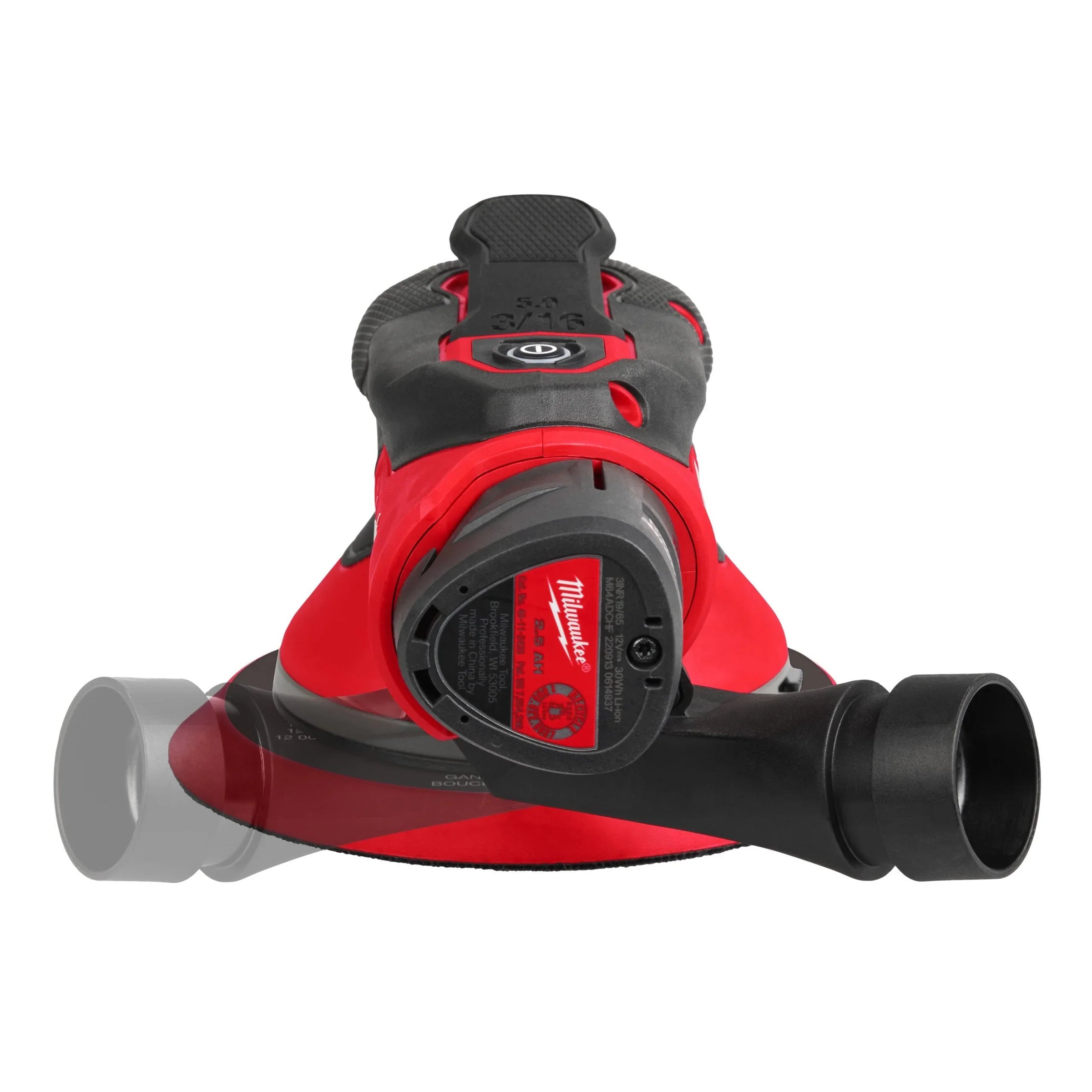 5mm Random Orbital Sander, Cordless 12V