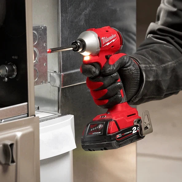 Brushless Impact Driver Kit Set, Cordless 18V