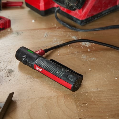 Internal USB Rechargeable Flashlight, 500 Lumens