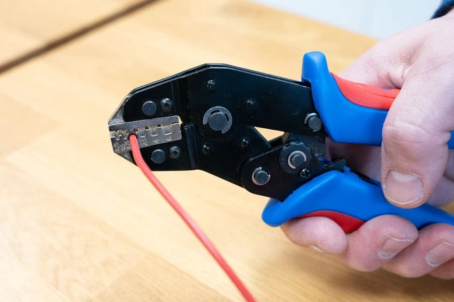 WEICON Multi-Crimp MC4 Modular Ratchet Crimping Tool (3-Module Set)