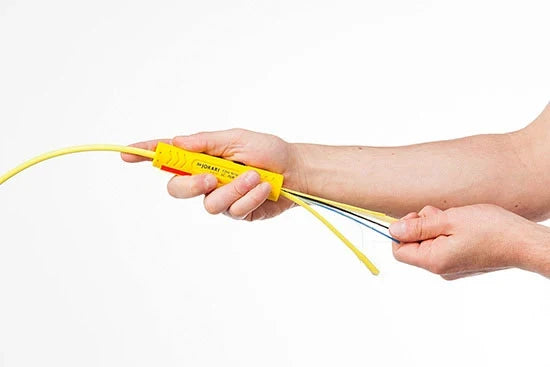 Pince à dénuder pour câble fibre optique LC-PUR, 6 mm
