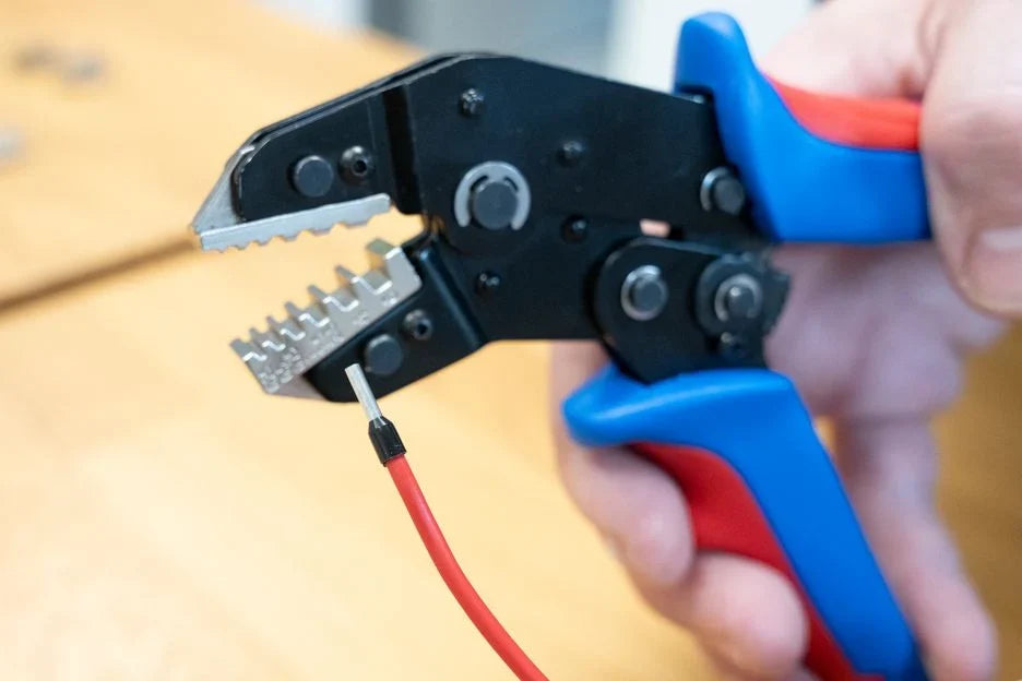 WEICON Multi-Crimp MC4 Modular Ratchet Crimping Tool (3-Module Set)