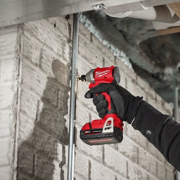Brushless Impact Driver Kit Set, Cordless 18V