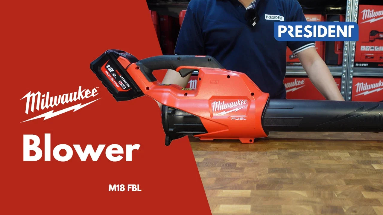 No more Dry Leaves! Introducing the Milwaukee M18 Blower