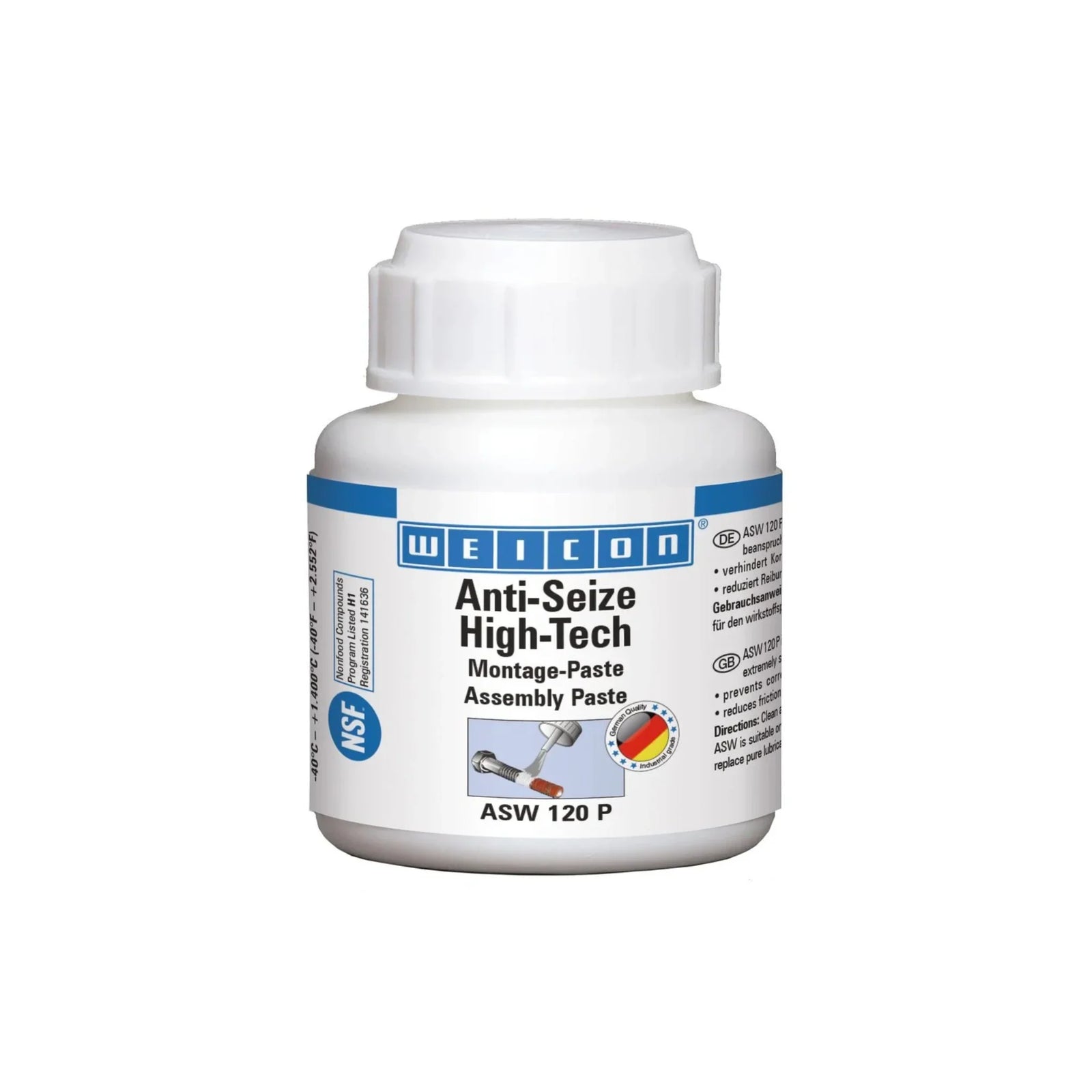 Anti-Seize High-Tech Assembly Paste, 120g