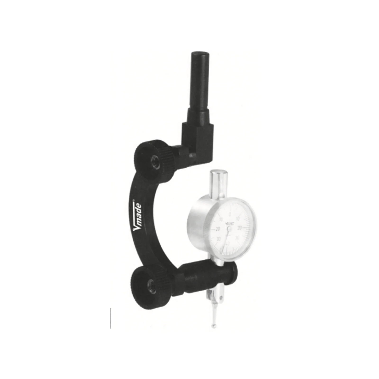 Supports de centrage pour comparateurs et guidage à queue d'aronde