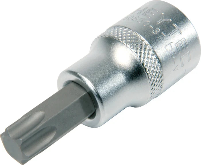 Screwdriver Socket Torx Head 62mm, T20 to T70 , 1/2" Drive