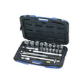Socket Set, 3/4", 21pc