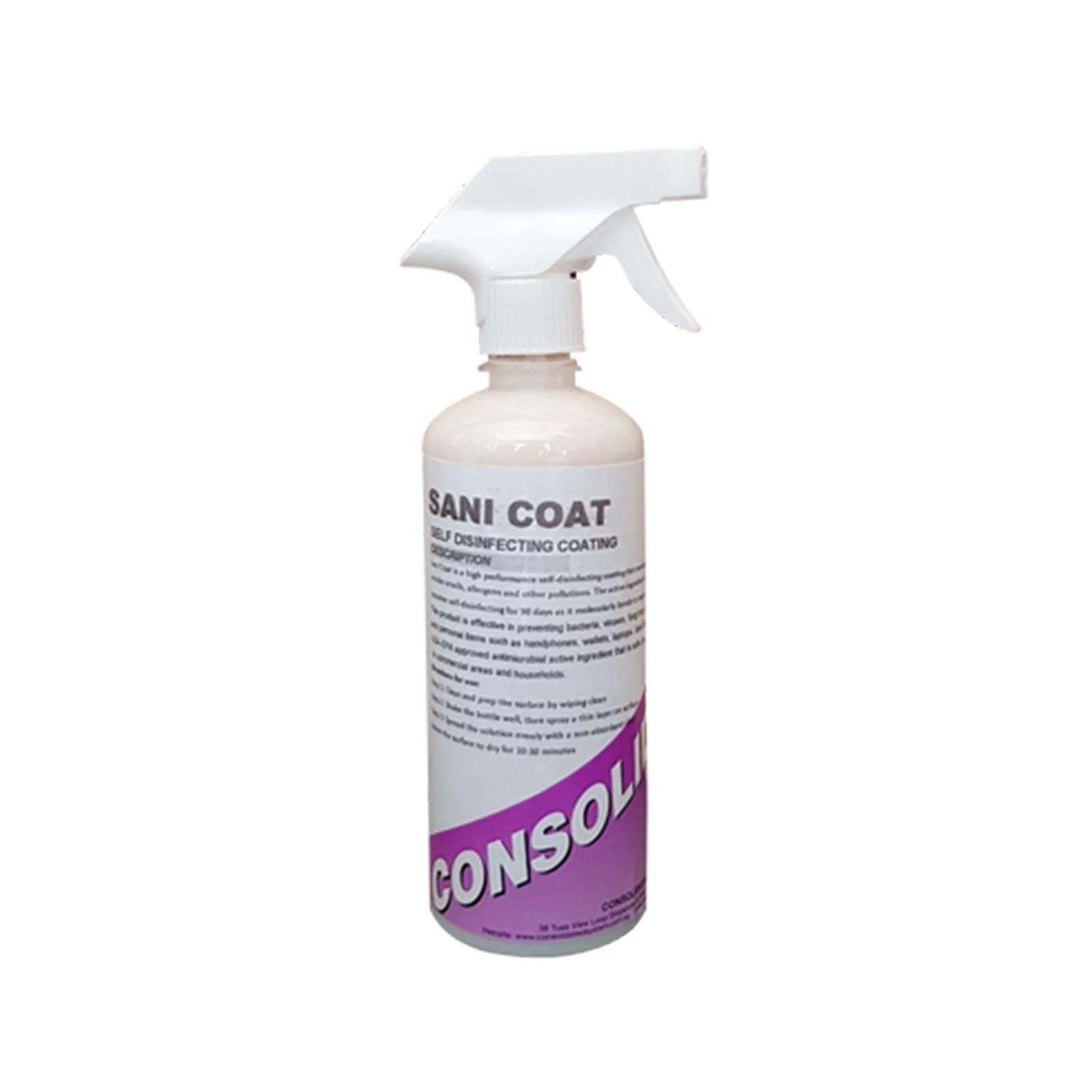 Revêtement antimicrobien auto-désinfectant