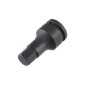 Impact Sockets Screwdriver HEX, 1", Various MM
