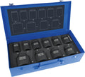 Jeu de douilles à choc 3/4" HEYTEC, 10 pièces