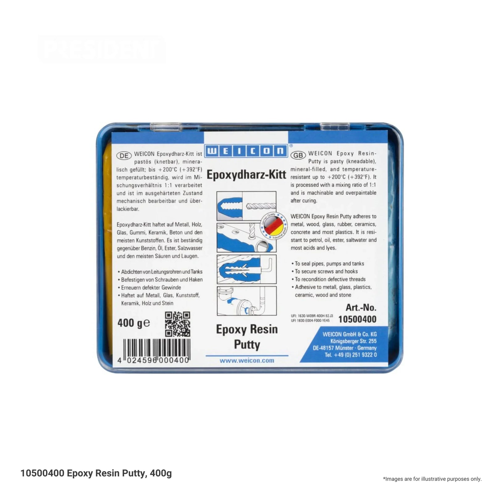 Epoxy Resin Putty, 400g