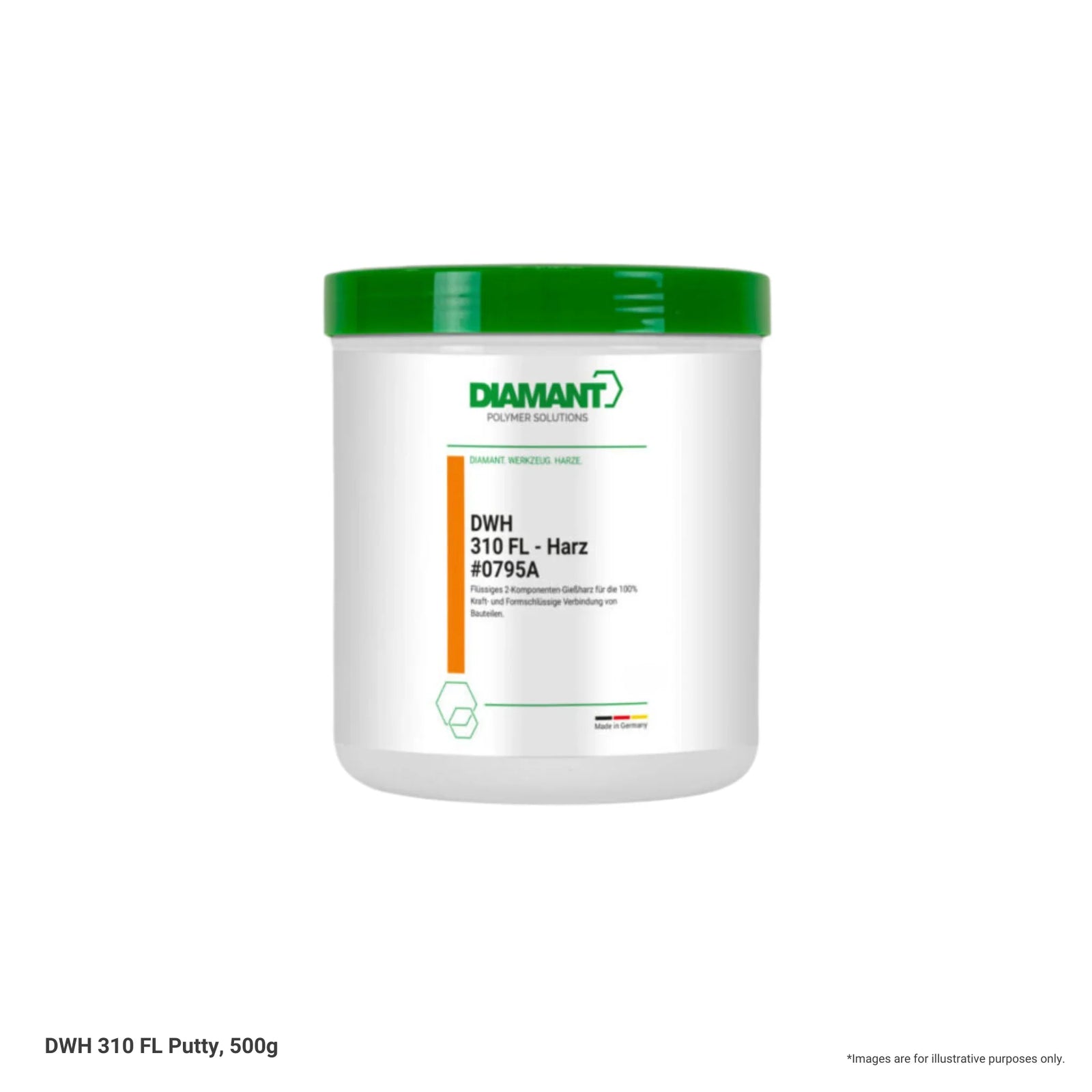 DWH 310 FL Putty, 500g