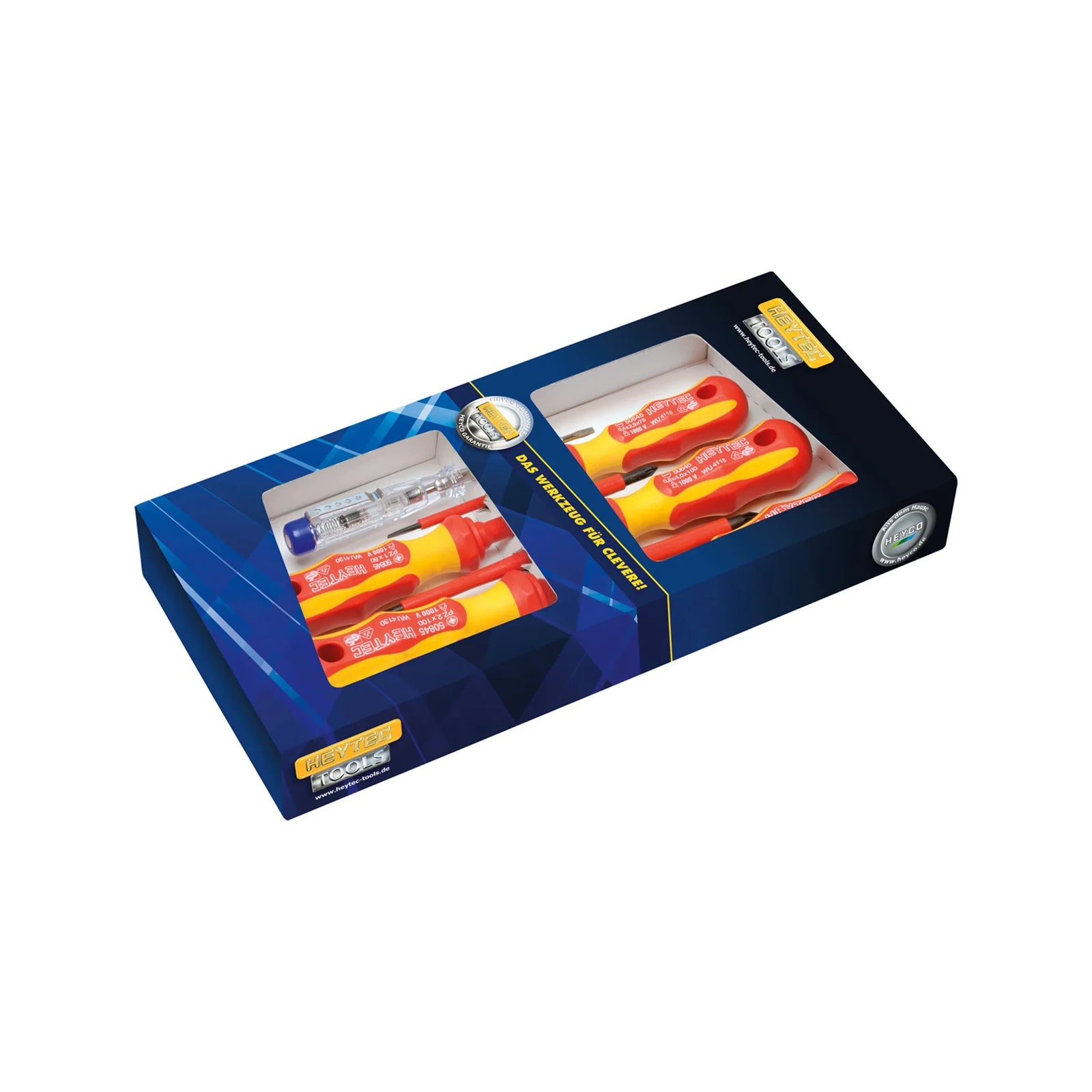 Insulated Screwdriver Set, VDE, 6pc