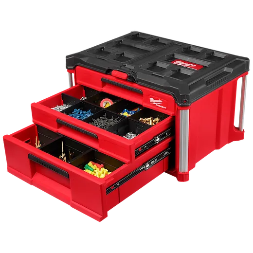 PACKOUT Multi-Depth 3-Drawer Tool Box