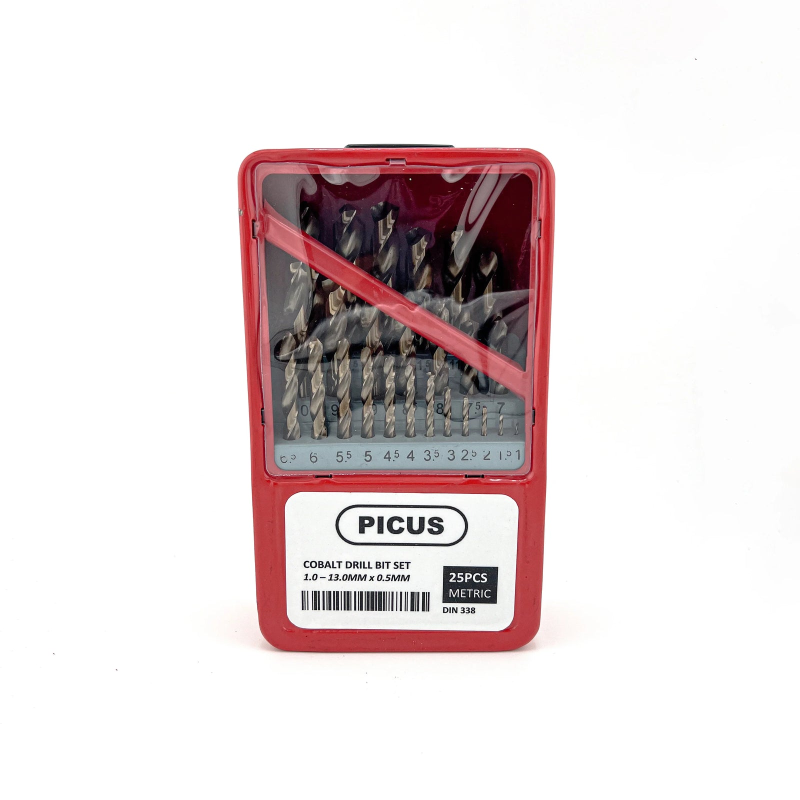 PICUS Cobalt Drill Bit Sets, 19/25pcs