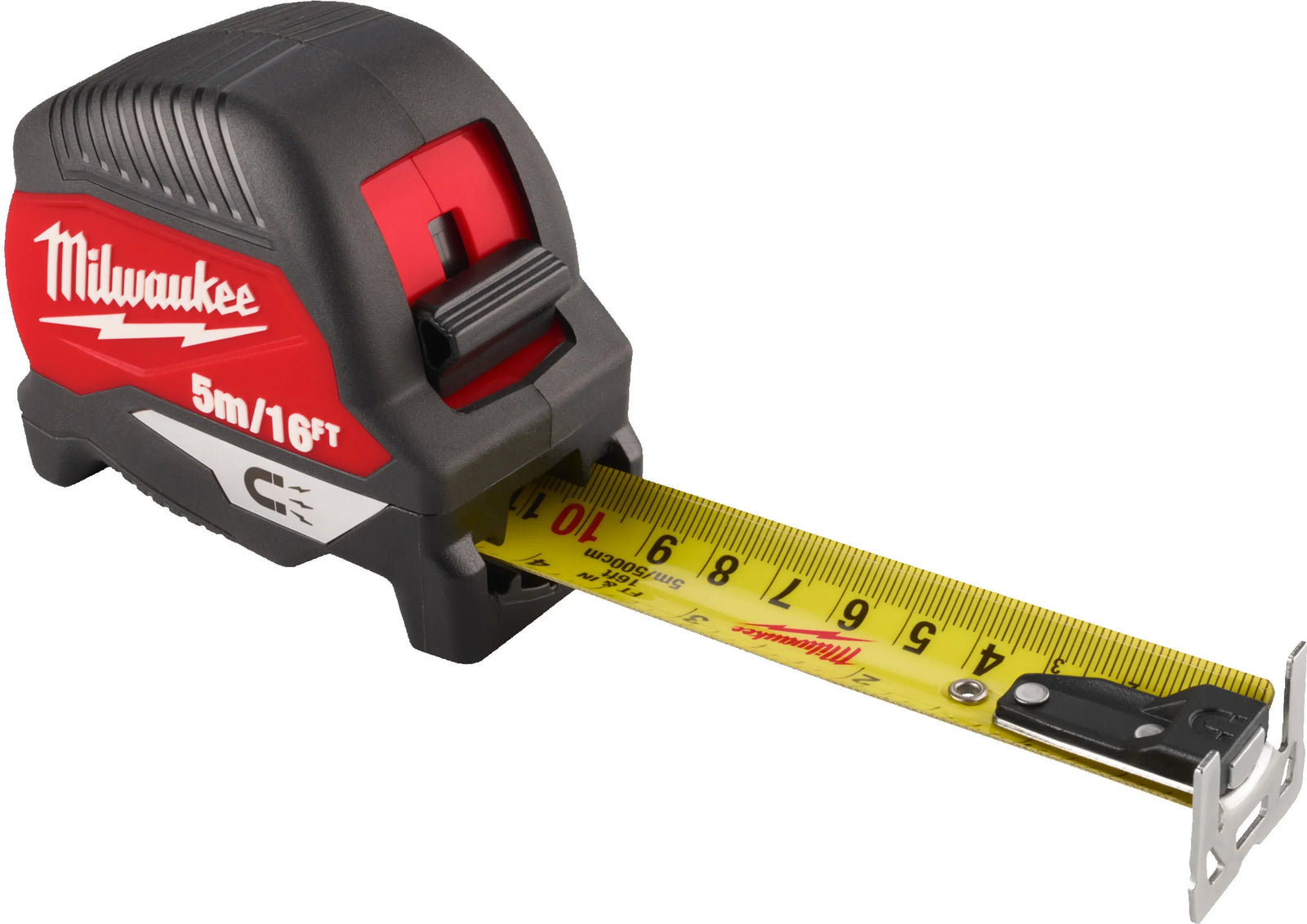 5 m / 16 ft Compact Magnetic Tape Measure