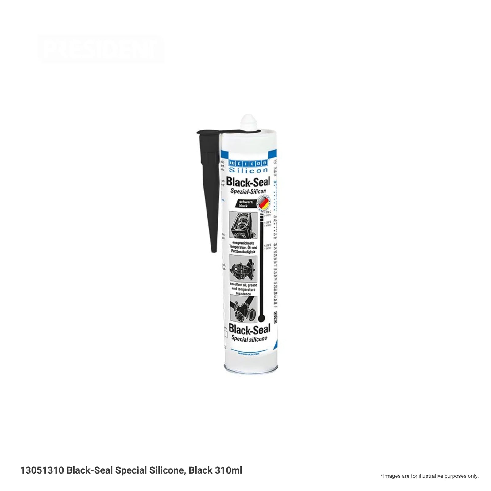 Silicone haute température, 310 ml