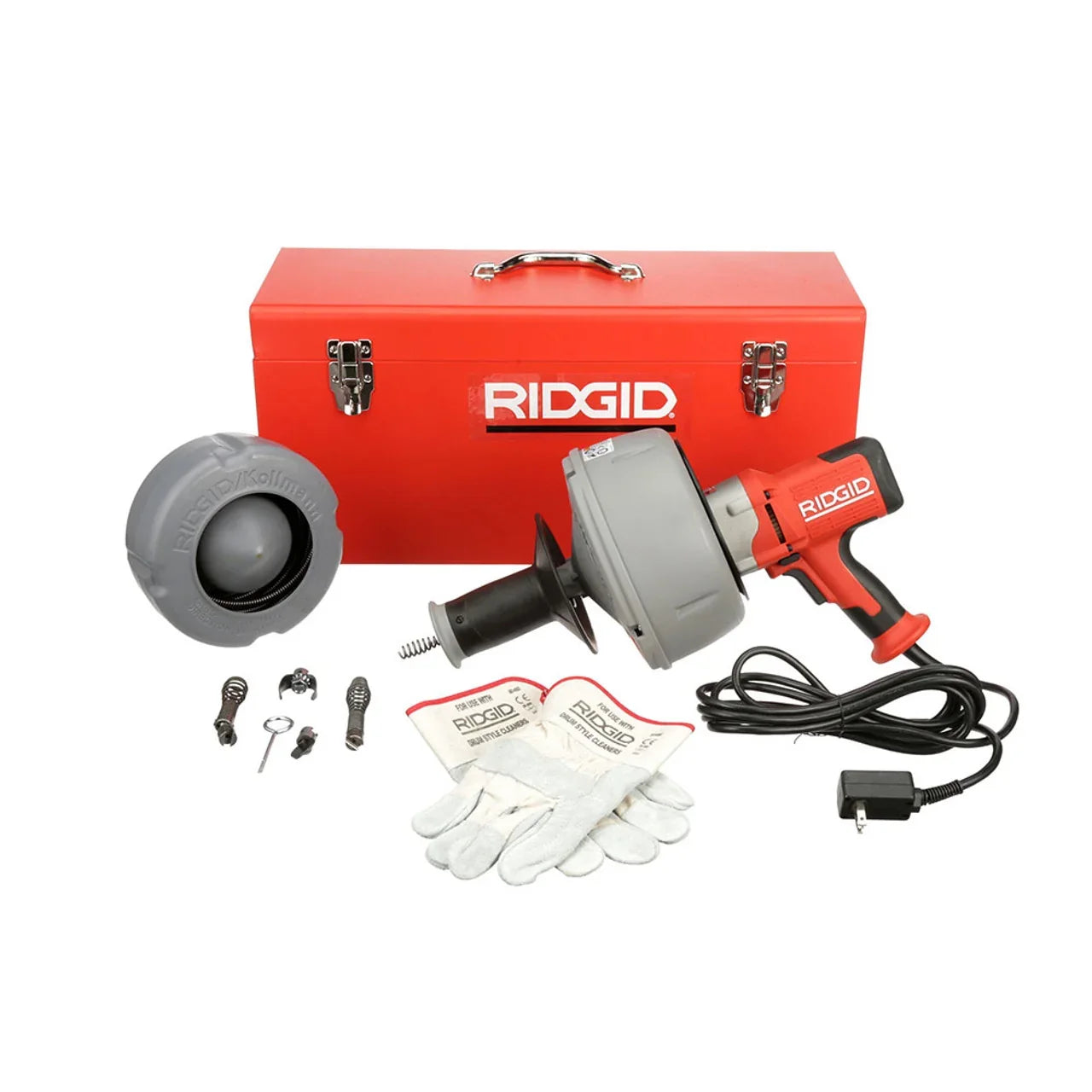Portable Drain Cleaner K45-AF with Carrying Case