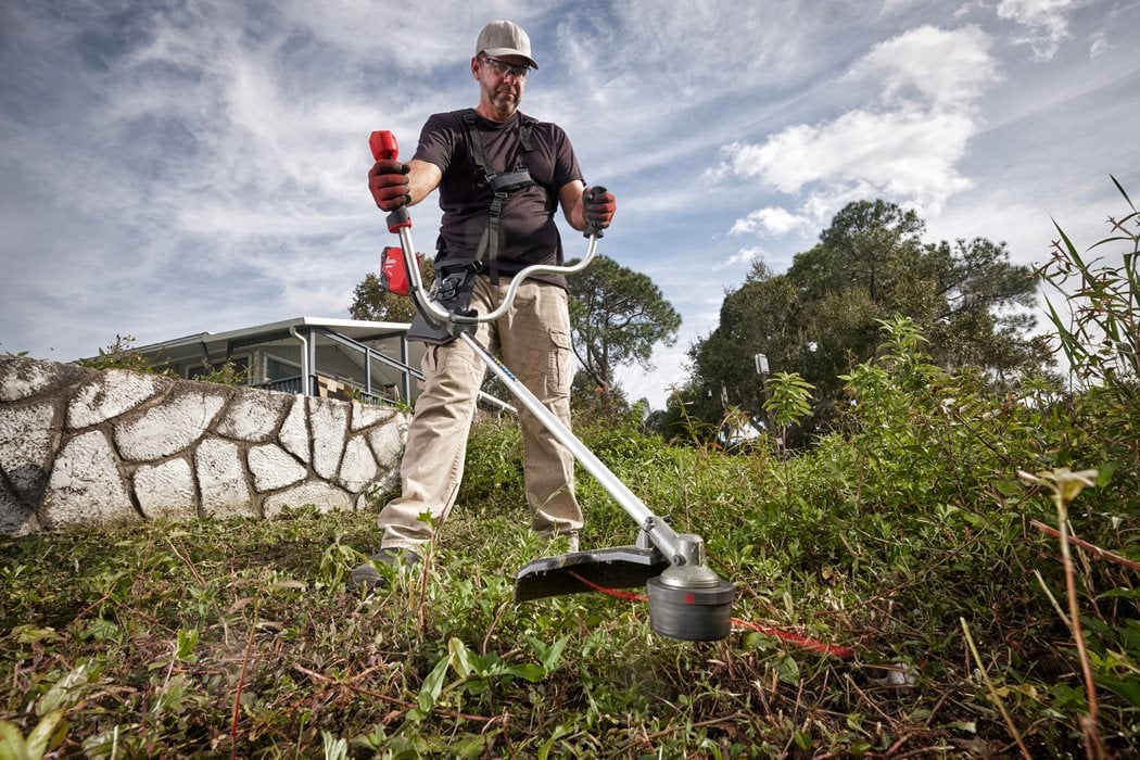 Brush Cutter Line Trimmer, Cordless 18V