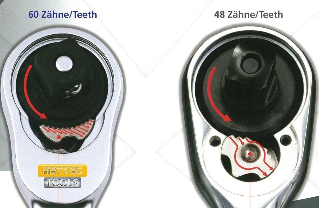 Reversible Ratchet 1/4" 3/8" 1/2"