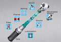 Adjustable Torque Wrench, Dual Scale (Nm/ft lb)