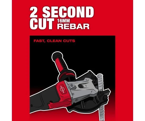 Milwaukee M18 FUEL Cordless Rebar Cutter (Up to 32 mm / #10) – M18 FRBCO