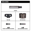 Milwaukee M18 Fuel 10‑Gauge Nibbler Punch & Die Set – Accessory for 3476‑20 M18 FNB