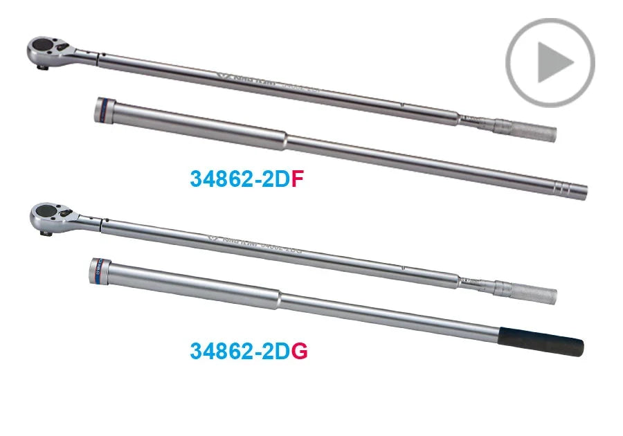 Adjustable Torque Wrench, Nm, Drive sizes 1/2" to 1"