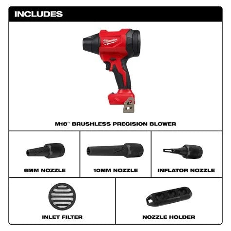 Milwaukee M18™ Brushless Precision Blower (Bare Tool)
