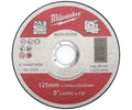 Grinding & Cutting Discs, 4"/5", Pack of 25