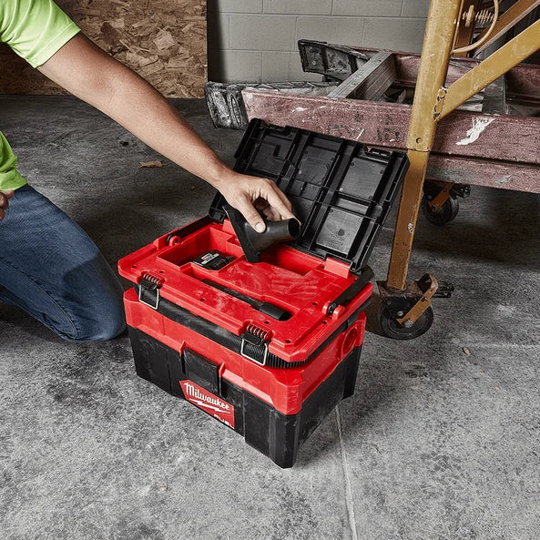 Packout Wet Dry Vacuum, Cordless 18V