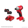 Brushless Impact Driver Kit Set, Cordless 18V