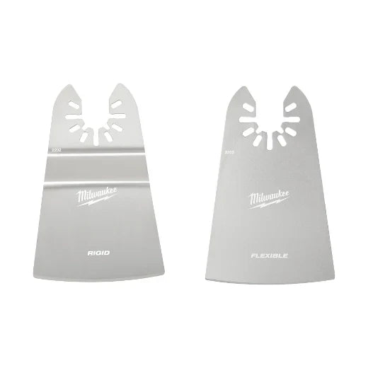 Milwaukee OPEN‑LOK 2‑in Rigid & Flexible Scraper Combo – 2‑Piece Set (49‑25‑2202)